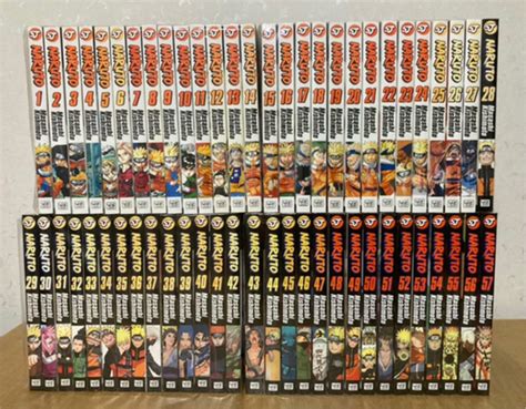 how many naruto manga books were there how does the popularity of naruto manga compare to other shonen series